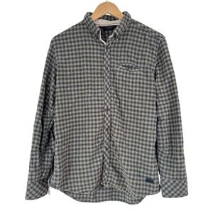 Outpost Makers Men's Large Plaid Flannel Shirt Button Down Long Sleeve Casual